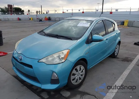 2012 Toyota Prius C One from USA, damaged, VIN JTDKDTB31C1015871